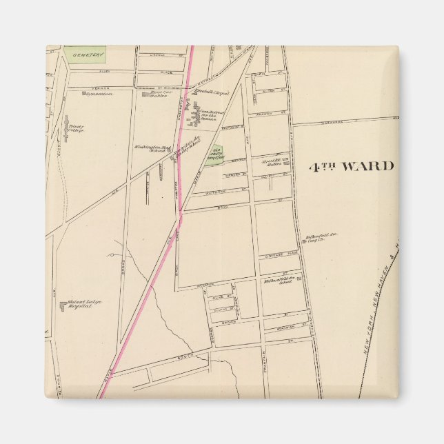 Hartford, Connecticut Magnet (Vorne)