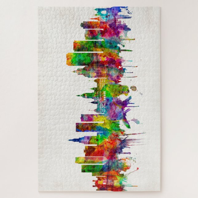 Hartford Connecticut Skyline (Vertikal)