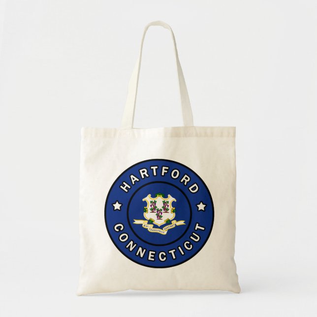 Hartford Connecticut Tragetasche (Vorne)