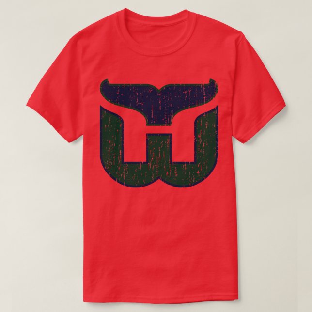 Hartford Whalers T-Shirt (Design vorne)