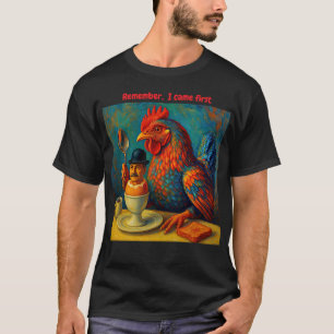 Hartgesottene Menschheit - Federvieh am Frühstücks T-Shirt