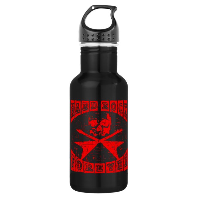 Hartgestein für immer trinkflasche (Vorderseite)