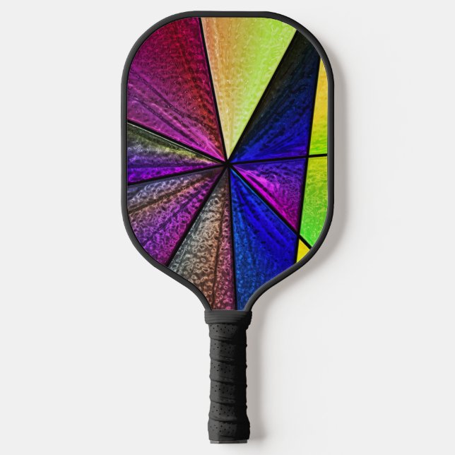 Hartglas 5 pickleball schläger (Vorderseite)