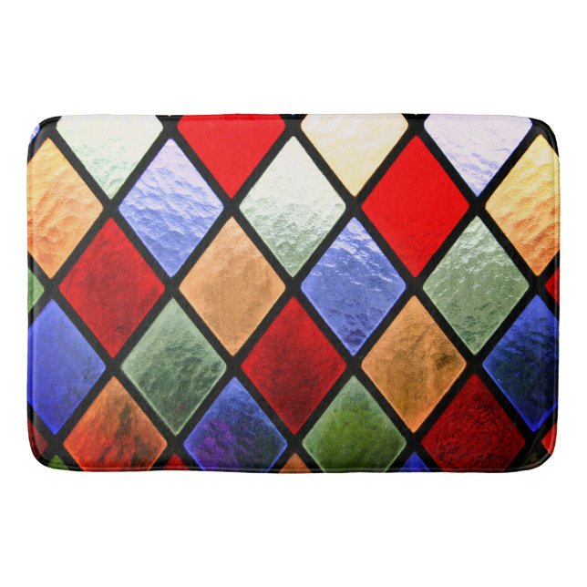 Hartglas Badematte (Vorderseite)