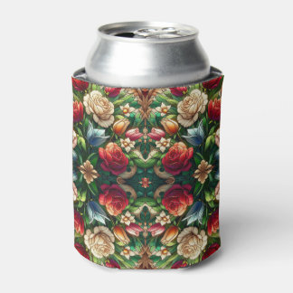 Hartglas-Blumendesign Dosenkühler