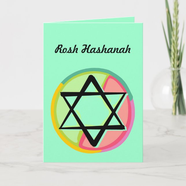 Hartglas - feiertagskarte (Vorderseite)