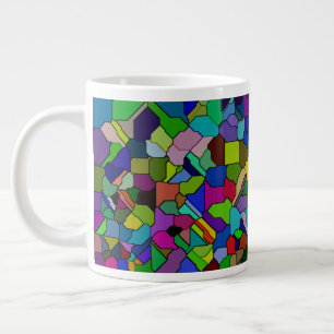 Hartglas-Fliesen-Tasse 20oz Jumbo-Tasse