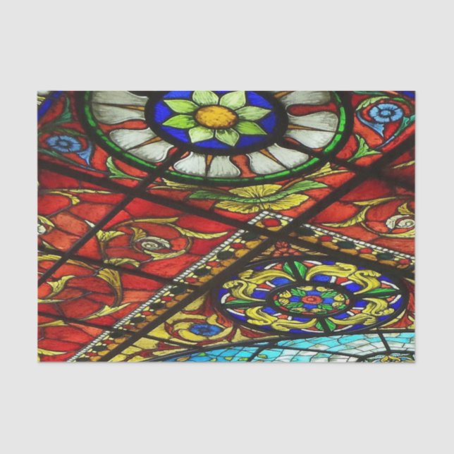 Hartglas-Gewebe Seidenpapier (Vorderseite)