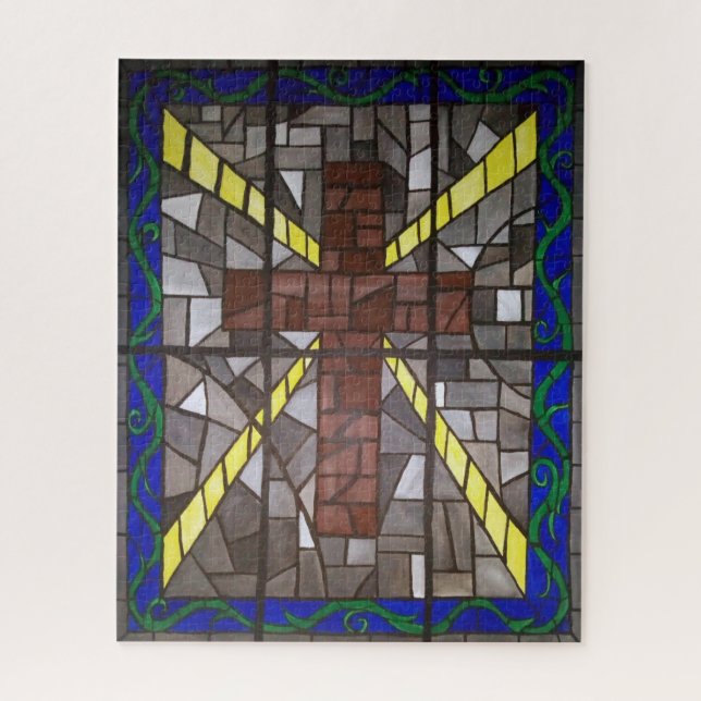 Hartglas-Kreuz (Vertikal)