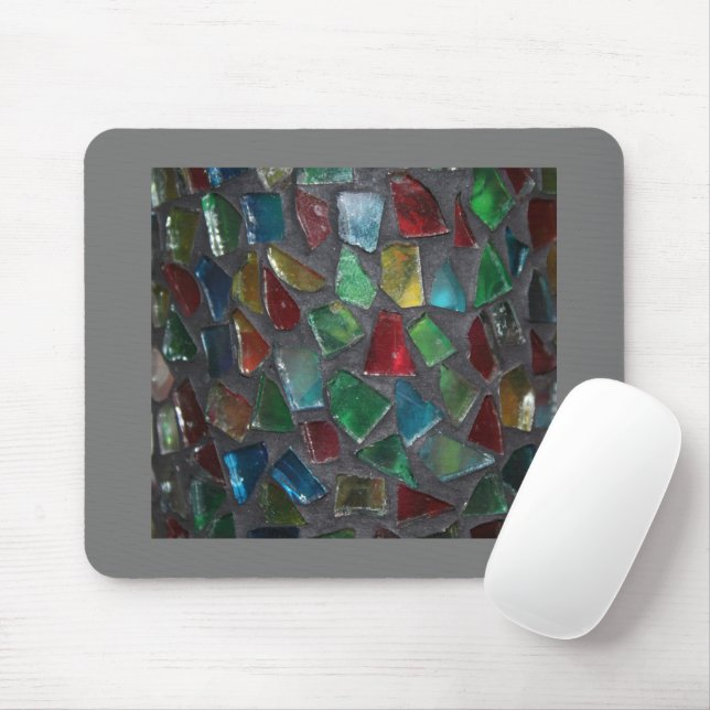 Hartglas Mousepad (Mit Mouse)