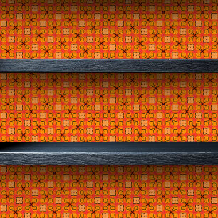 Hartglas Orange Bläschen Kleine Printwerbung Tapete