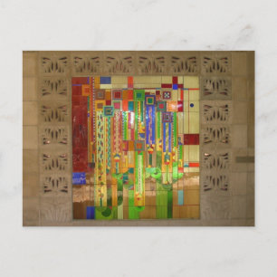 Hartglas Postkarte