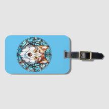 Hartglas Siberian Husky Dog