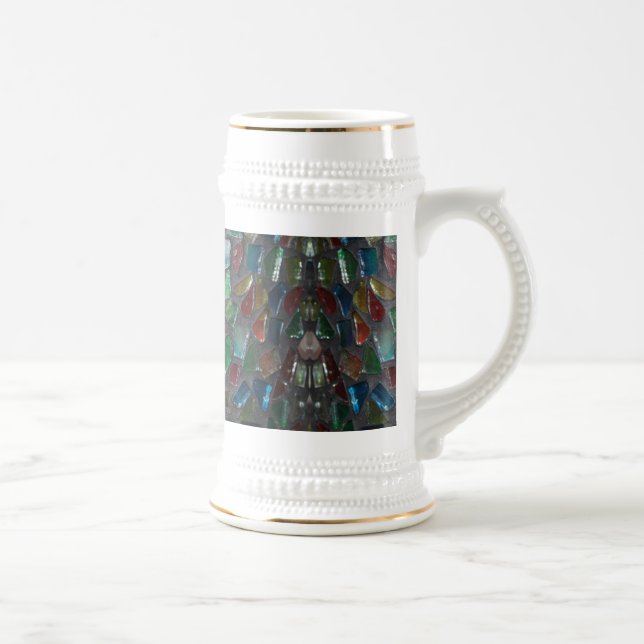 Hartglas Stein Bierglas (Rechts)