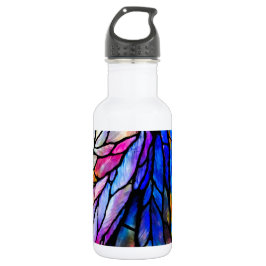 Hartglas, Tiffany - Stil, Edelstahlflasche