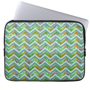 Hartglas ZigZag Laptopschutzhülle