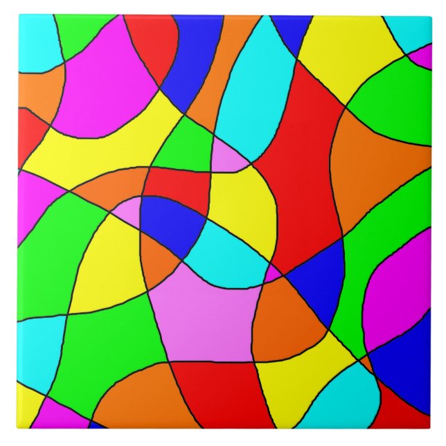 Hartglasfolie Fliese (Vorderseite)