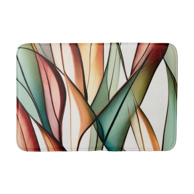 Hartglasgras Badematte (Vorderseite)