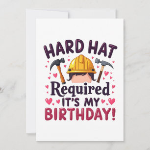 Harthut erforderlich Es ist mein Geburtstag c Einladung
