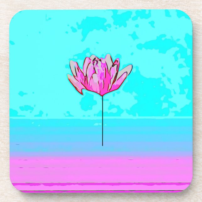 Hartkunststoff-Untersetzer Getränkeuntersetzer (Vorderseite)