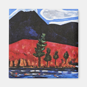 Hartley - Mount Katahdin, Maine, Vereinigte Staate Magnet
