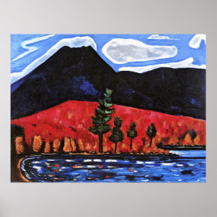 Hartley - Mount Katahdin, Maine, Vereinigte Staate Poster
