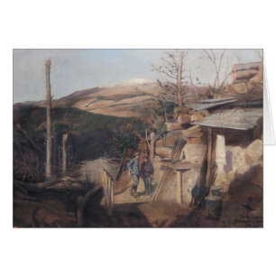 Hartmanswillerkopf, vue de Roche-Sermet, 1915