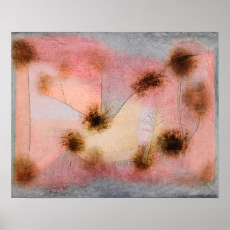 Hartnäckige Pflanzen (1934) von Paul Klee Poster