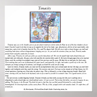 Hartnäckigkeit Poster