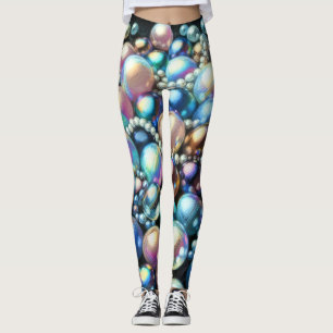 HartpastellPerlen Iridescent Beads Leggings
