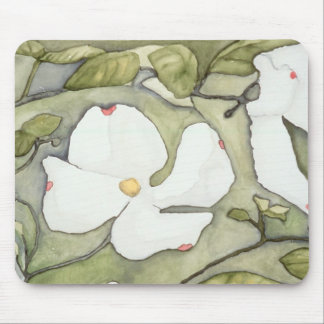 Hartriegel-Blumen-Mausunterlage Ann Haaland Mousepad