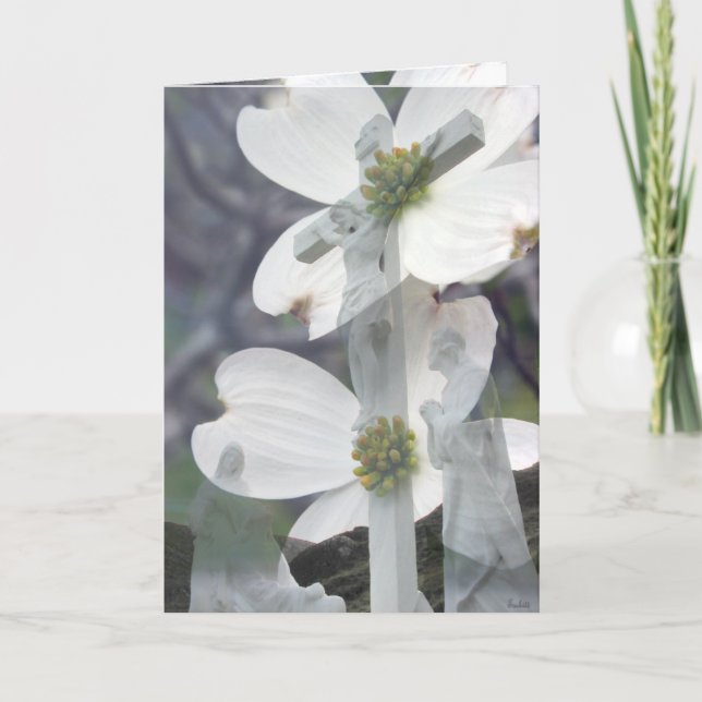 Hartriegel-Grüße Karte (Vorderseite)