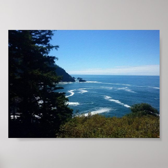 Hart's Cove, Oregon Coast Poster (Vorne)