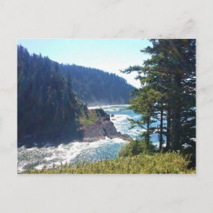 Hart's Cove, Oregon Coast Postkarte