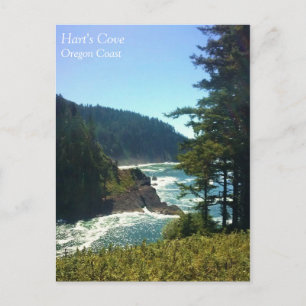 Hart's Cove, Oregon Coast Postkarte