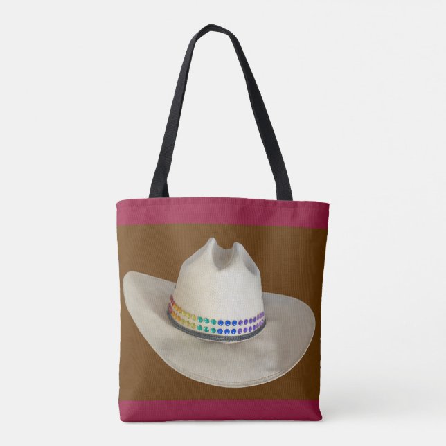 Harts Hat Bandana-Western in rot Tasche (Rückseite)