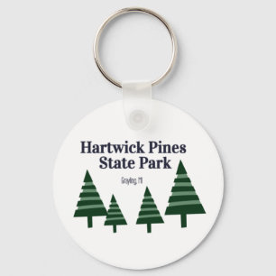Hartwick Pines Staat Park Schlüsselanhänger