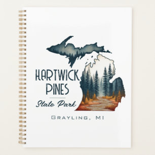 Hartwick Pines Staat Park Souvenir Geschenk Planer