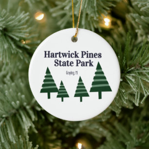 Hartwick Pines State Park Arbre de Noël Ornement