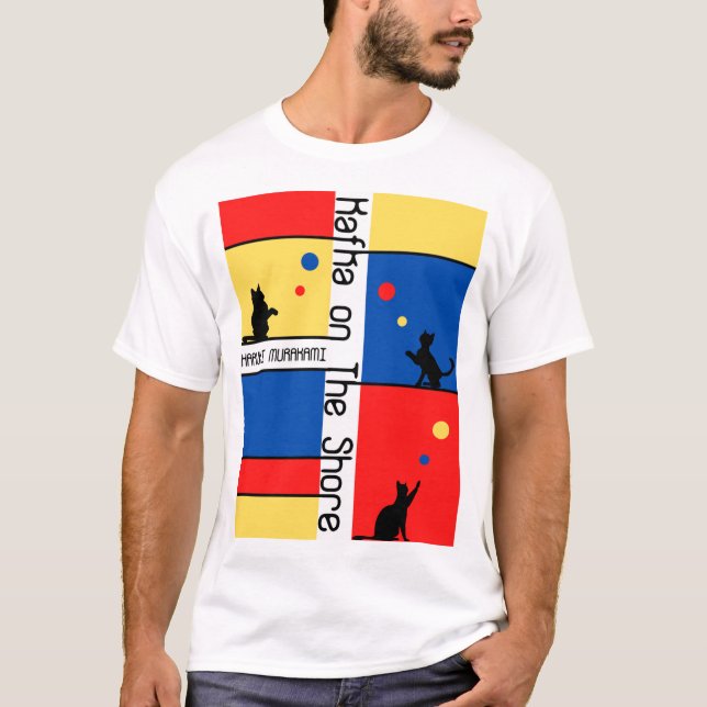 Haruki Murakami Kafka am Ufer des Bauhauses T-Shirt (Vorderseite)