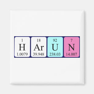 Harun Periodenmagnet Magnet