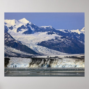 Harvard-Gletscher im Uni-Fjord, Alaska 2 Poster
