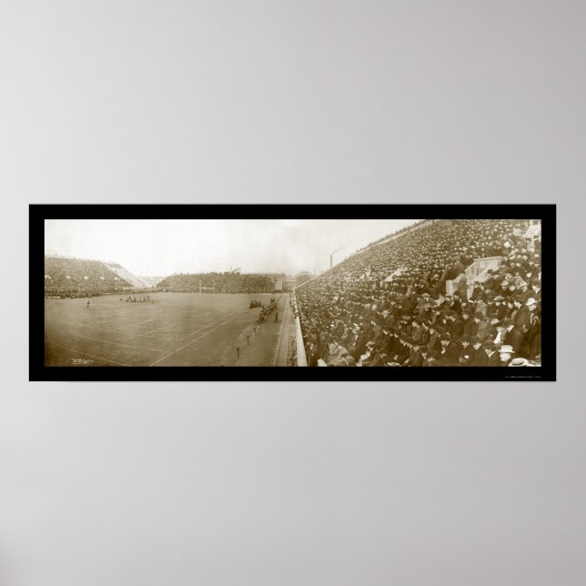 Harvard vs. Dartmouth Foto 1903 Poster (Vorne)