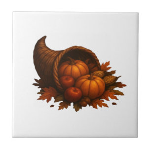 Harvest Cornucopia Glow Oversized T-Shirt.png Fliese