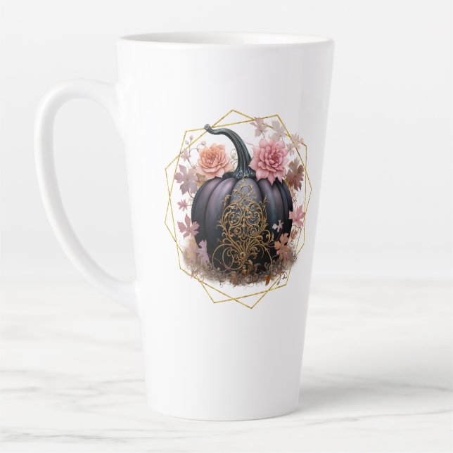 Harvest Floral Monogram Milchtasse (Links)