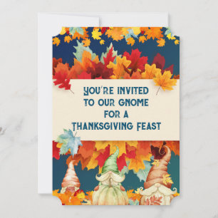 Harvest Gnomes Einladung