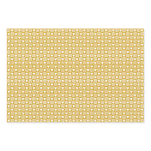 Harvest Gold Gingham Heart Patch Plaid
