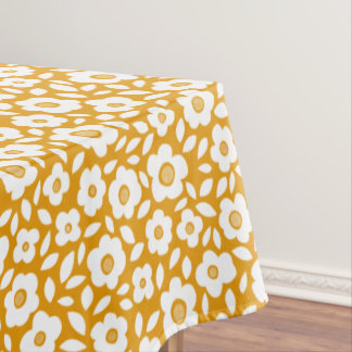 Harvest Gold Vintage Blume Kaskade Tableclout Tischdecke