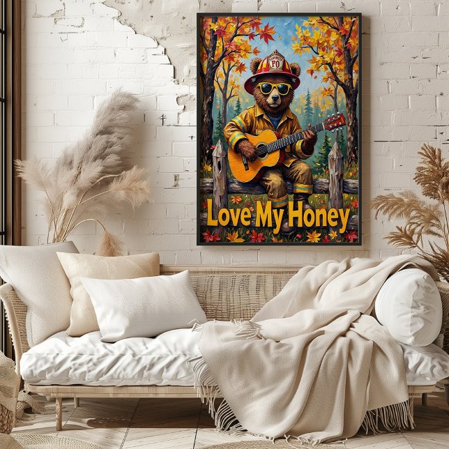 Harvest Harmony: Bärenleafarben Poster (Von Creator hochgeladen)