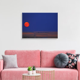 Harvest Moon Canvas Print Leinwanddruck